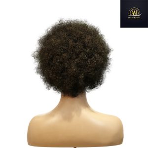 maady hair luxury machine made black wig remy hair 2301