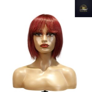 maady hair luxury machine made 99j wig remy hair h009