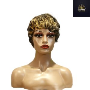 maady hair luxury machine made wig remy hair h030