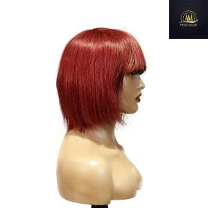 maady hair luxury machine made 99j wig remy hair h009