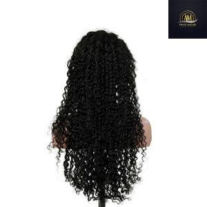 maady hair luxury natural black asian raw hair 13x6 hd lace front wig deep wave human hair wig
