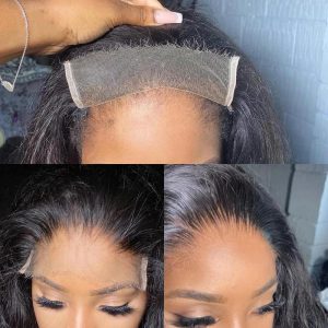 maady hair luxury glueless remy hair 5x5 lace closure deep wave human hair wig