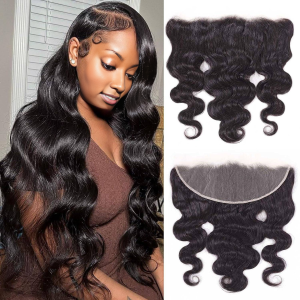 maady hair luxury remy hair 13x4 body wave frontal