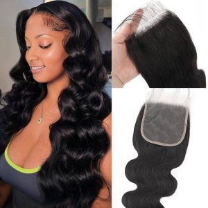 maady hair luxury remy hair 5x5 body wave closure