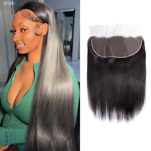 maady hair luxury remy hair 13x4 straight frontal & bundles